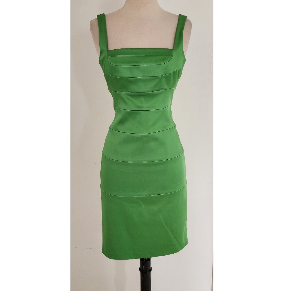 Jax Jade Green Bandage Dress